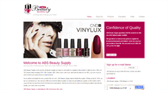 Desktop Screenshot of absbeauty.com